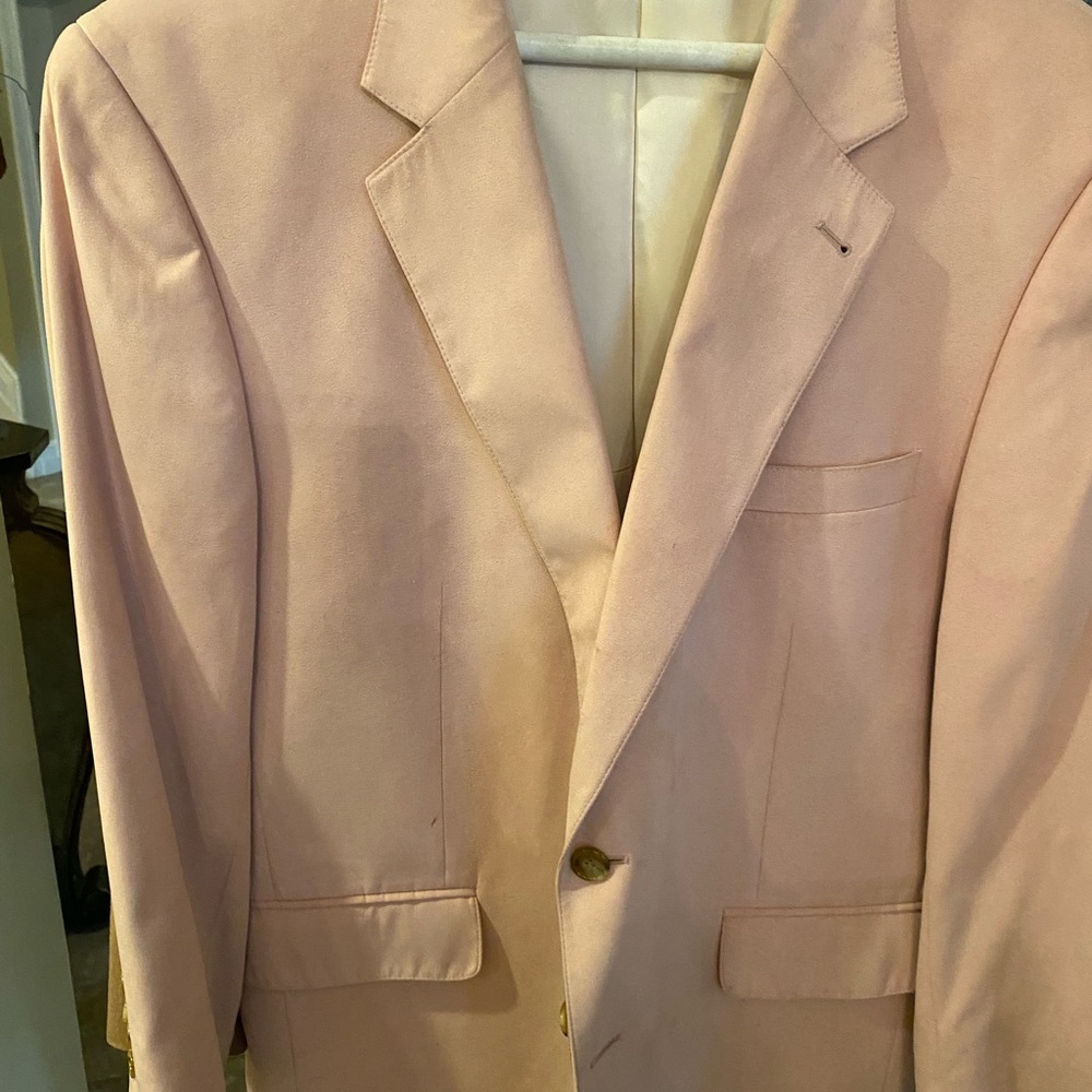Light suede jacket